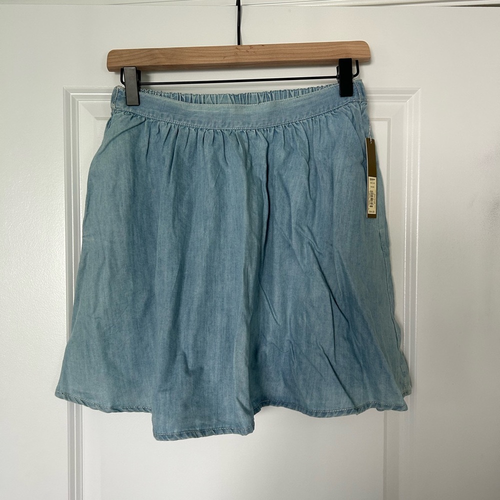 LC Lauren Conrad Light Blue Skirt